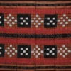 Bichitrapuri traditional Sambalpuri Pasapalli Saree, Red, Black, White