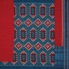 Big pasapalli print double ikat sambalpuri dress material