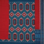 Big pasapalli print double ikat sambalpuri dress material