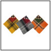 Pasapalli design in the handkerchiefs Yellow, Silver, Orange (Multicolor)