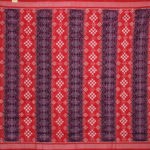Small Lining chakra and Pasapalli print sambalpuri double ikat saree