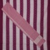 Rudraksh print line bandha dress material salwar set magenta, white (3 Piece)