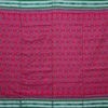 Diamond check paper bandha saree