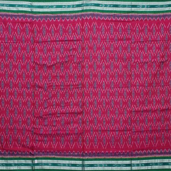 Diamond check paper bandha saree