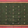 Doll design 3d border sambalpuri bomkai cotton saree