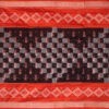 Big pasapalli border traditional sambalpuri silk saree (50% Tissue)